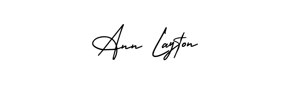Also You can easily find your signature by using the search form. We will create Ann Layton name handwritten signature images for you free of cost using AmerikaSignatureDemo-Regular sign style. Ann Layton signature style 3 images and pictures png