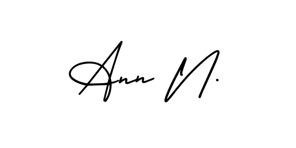 Best and Professional Signature Style for Ann N.. AmerikaSignatureDemo-Regular Best Signature Style Collection. Ann N. signature style 3 images and pictures png