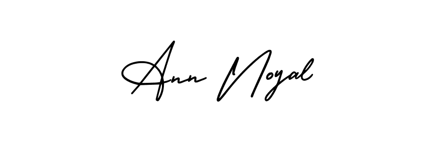 Also You can easily find your signature by using the search form. We will create Ann Noyal name handwritten signature images for you free of cost using AmerikaSignatureDemo-Regular sign style. Ann Noyal signature style 3 images and pictures png