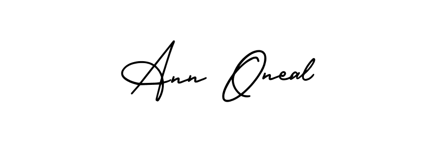 Best and Professional Signature Style for Ann Oneal. AmerikaSignatureDemo-Regular Best Signature Style Collection. Ann Oneal signature style 3 images and pictures png