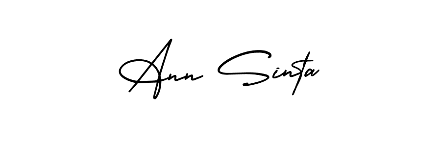 if you are searching for the best signature style for your name Ann Sinta. so please give up your signature search. here we have designed multiple signature styles  using AmerikaSignatureDemo-Regular. Ann Sinta signature style 3 images and pictures png