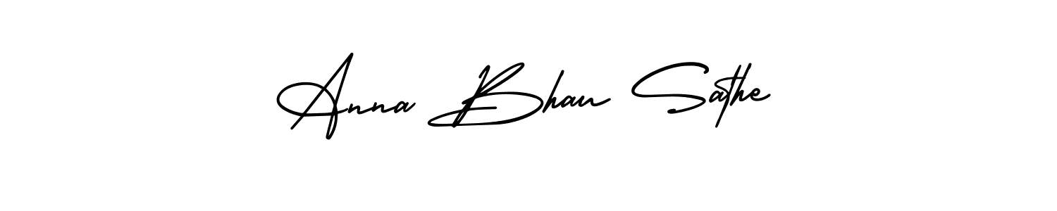 Make a beautiful signature design for name Anna Bhau Sathe. Use this online signature maker to create a handwritten signature for free. Anna Bhau Sathe signature style 3 images and pictures png