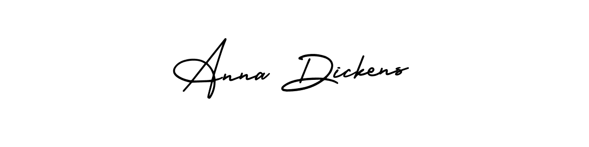 How to make Anna Dickens signature? AmerikaSignatureDemo-Regular is a professional autograph style. Create handwritten signature for Anna Dickens name. Anna Dickens signature style 3 images and pictures png