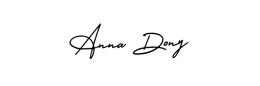 Check out images of Autograph of Anna Dony name. Actor Anna Dony Signature Style. AmerikaSignatureDemo-Regular is a professional sign style online. Anna Dony signature style 3 images and pictures png