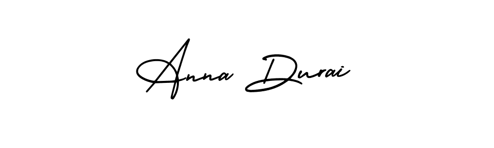 Create a beautiful signature design for name Anna Durai. With this signature (AmerikaSignatureDemo-Regular) fonts, you can make a handwritten signature for free. Anna Durai signature style 3 images and pictures png