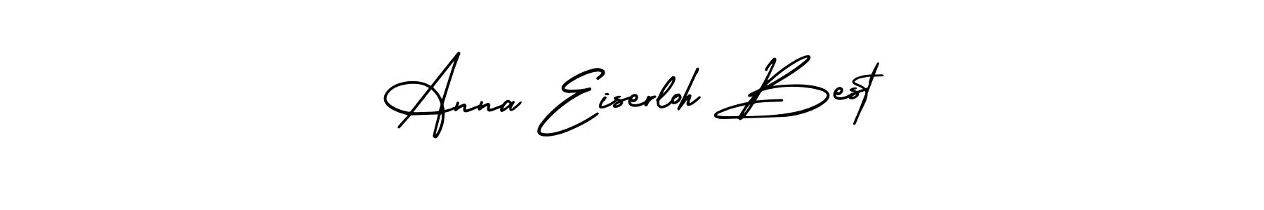 Make a beautiful signature design for name Anna Eiserloh Best. With this signature (AmerikaSignatureDemo-Regular) style, you can create a handwritten signature for free. Anna Eiserloh Best signature style 3 images and pictures png