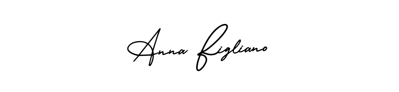 Use a signature maker to create a handwritten signature online. With this signature software, you can design (AmerikaSignatureDemo-Regular) your own signature for name Anna Figliano. Anna Figliano signature style 3 images and pictures png