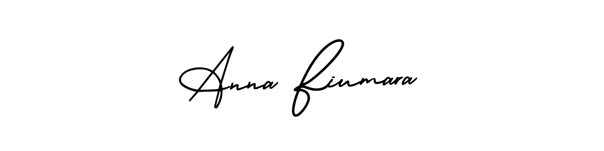 It looks lik you need a new signature style for name Anna Fiumara. Design unique handwritten (AmerikaSignatureDemo-Regular) signature with our free signature maker in just a few clicks. Anna Fiumara signature style 3 images and pictures png