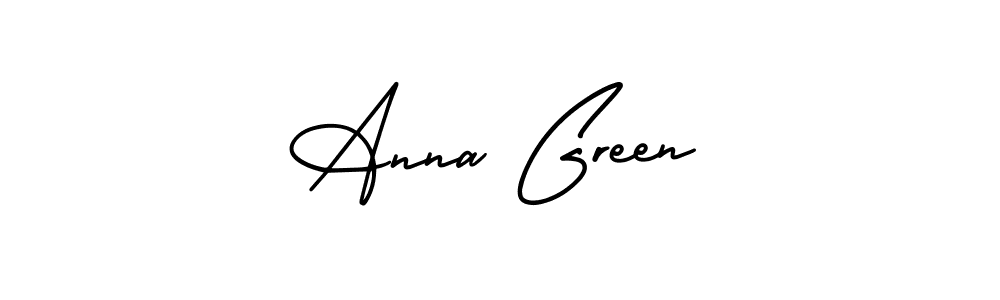 Create a beautiful signature design for name Anna Green. With this signature (AmerikaSignatureDemo-Regular) fonts, you can make a handwritten signature for free. Anna Green signature style 3 images and pictures png