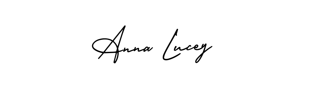 This is the best signature style for the Anna Lucey name. Also you like these signature font (AmerikaSignatureDemo-Regular). Mix name signature. Anna Lucey signature style 3 images and pictures png