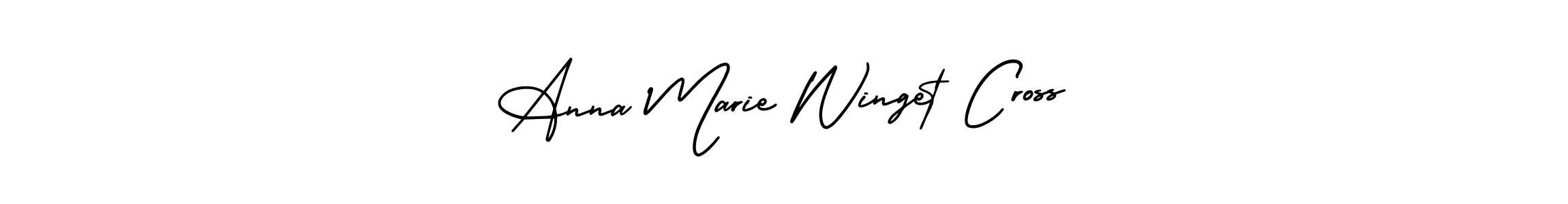 See photos of Anna Marie Winget Cross official signature by Spectra . Check more albums & portfolios. Read reviews & check more about AmerikaSignatureDemo-Regular font. Anna Marie Winget Cross signature style 3 images and pictures png