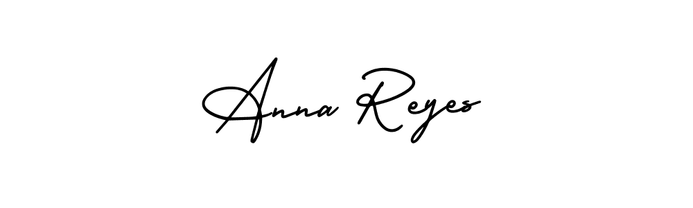 Make a beautiful signature design for name Anna Reyes. Use this online signature maker to create a handwritten signature for free. Anna Reyes signature style 3 images and pictures png