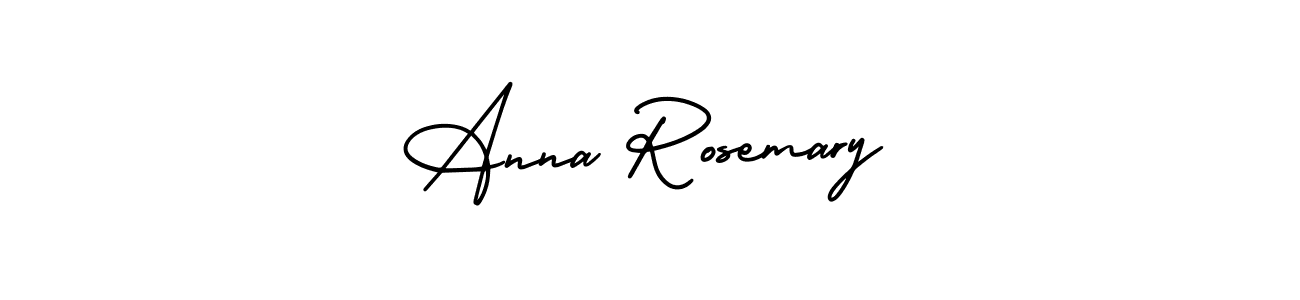 Make a beautiful signature design for name Anna Rosemary. With this signature (AmerikaSignatureDemo-Regular) style, you can create a handwritten signature for free. Anna Rosemary signature style 3 images and pictures png