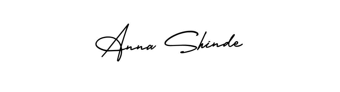 Check out images of Autograph of Anna Shinde name. Actor Anna Shinde Signature Style. AmerikaSignatureDemo-Regular is a professional sign style online. Anna Shinde signature style 3 images and pictures png