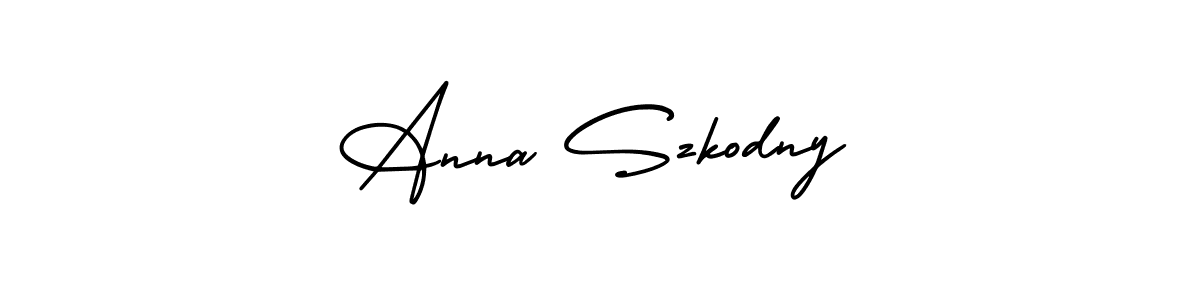 Check out images of Autograph of Anna Szkodny name. Actor Anna Szkodny Signature Style. AmerikaSignatureDemo-Regular is a professional sign style online. Anna Szkodny signature style 3 images and pictures png