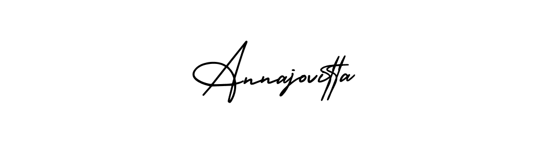 Also we have Annajovitta name is the best signature style. Create professional handwritten signature collection using AmerikaSignatureDemo-Regular autograph style. Annajovitta signature style 3 images and pictures png