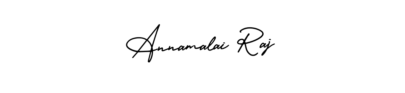 This is the best signature style for the Annamalai Raj name. Also you like these signature font (AmerikaSignatureDemo-Regular). Mix name signature. Annamalai Raj signature style 3 images and pictures png