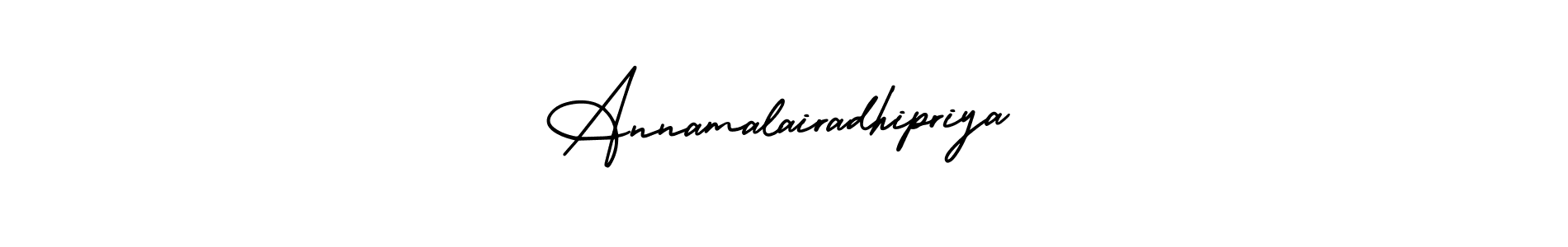 Make a beautiful signature design for name Annamalairadhipriya. Use this online signature maker to create a handwritten signature for free. Annamalairadhipriya signature style 3 images and pictures png