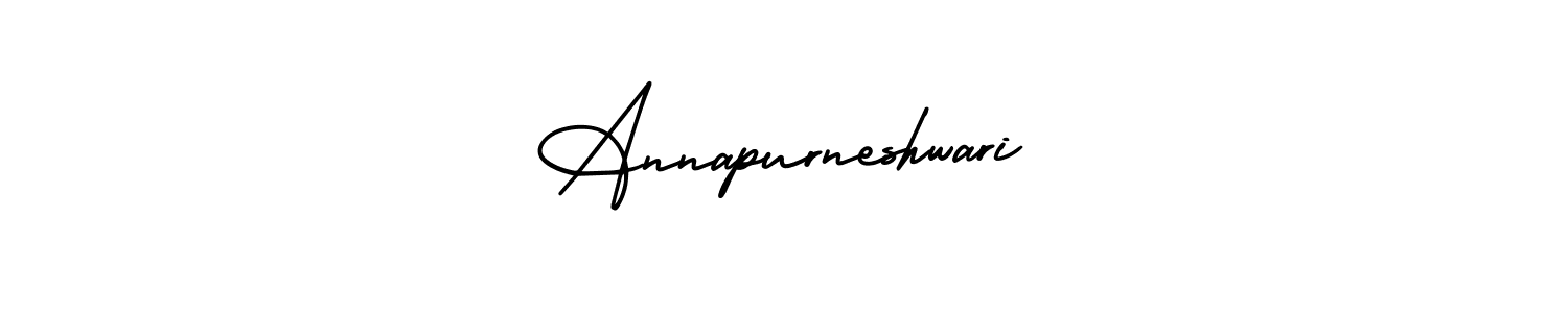 Annapurneshwari stylish signature style. Best Handwritten Sign (AmerikaSignatureDemo-Regular) for my name. Handwritten Signature Collection Ideas for my name Annapurneshwari. Annapurneshwari signature style 3 images and pictures png