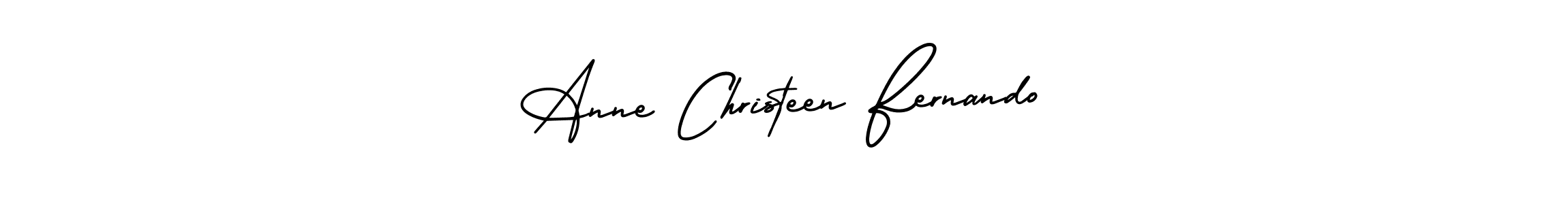 You can use this online signature creator to create a handwritten signature for the name Anne Christeen Fernando. This is the best online autograph maker. Anne Christeen Fernando signature style 3 images and pictures png