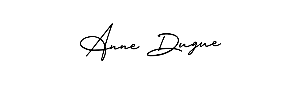 Also You can easily find your signature by using the search form. We will create Anne Dugue name handwritten signature images for you free of cost using AmerikaSignatureDemo-Regular sign style. Anne Dugue signature style 3 images and pictures png