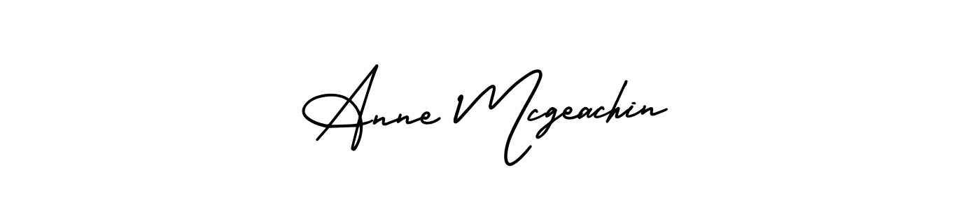 Also You can easily find your signature by using the search form. We will create Anne Mcgeachin name handwritten signature images for you free of cost using AmerikaSignatureDemo-Regular sign style. Anne Mcgeachin signature style 3 images and pictures png