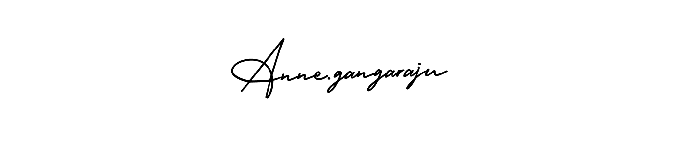 This is the best signature style for the Anne.gangaraju name. Also you like these signature font (AmerikaSignatureDemo-Regular). Mix name signature. Anne.gangaraju signature style 3 images and pictures png