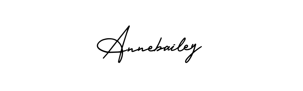 How to make Annebailey signature? AmerikaSignatureDemo-Regular is a professional autograph style. Create handwritten signature for Annebailey name. Annebailey signature style 3 images and pictures png
