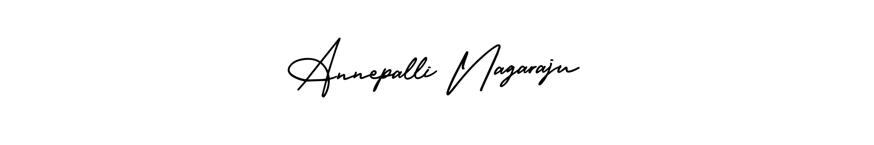 Also You can easily find your signature by using the search form. We will create Annepalli Nagaraju name handwritten signature images for you free of cost using AmerikaSignatureDemo-Regular sign style. Annepalli Nagaraju signature style 3 images and pictures png