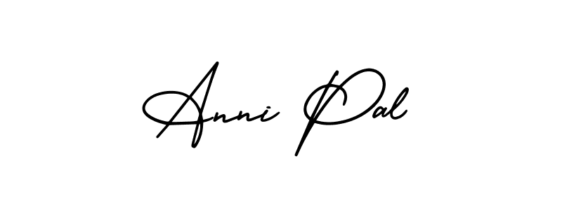 How to make Anni Pal signature? AmerikaSignatureDemo-Regular is a professional autograph style. Create handwritten signature for Anni Pal name. Anni Pal signature style 3 images and pictures png