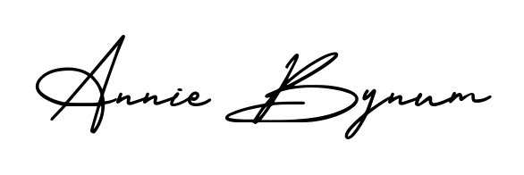 Designed for modern professionals: Annie Bynum name signature crafted with AmerikaSignatureDemo-Regular script. Ready for digital PDF workflows. Annie Bynum signature style 3 images and pictures png