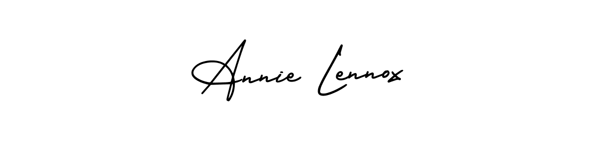 This is the best signature style for the Annie Lennox name. Also you like these signature font (AmerikaSignatureDemo-Regular). Mix name signature. Annie Lennox signature style 3 images and pictures png