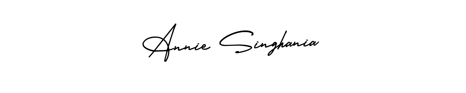 Here are the top 10 professional signature styles for the name Annie Singhania. These are the best autograph styles you can use for your name. Annie Singhania signature style 3 images and pictures png