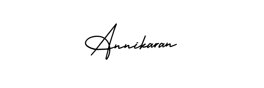 How to Draw Annikaran signature style? AmerikaSignatureDemo-Regular is a latest design signature styles for name Annikaran. Annikaran signature style 3 images and pictures png