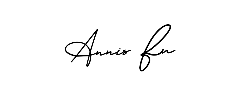 Make a short Annis Fu signature style. Manage your documents anywhere anytime using AmerikaSignatureDemo-Regular. Create and add eSignatures, submit forms, share and send files easily. Annis Fu signature style 3 images and pictures png