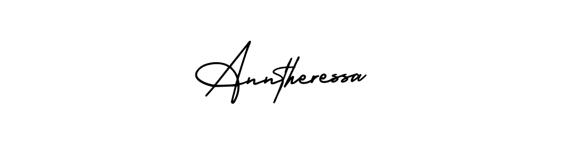 Best and Professional Signature Style for Anntheressa. AmerikaSignatureDemo-Regular Best Signature Style Collection. Anntheressa signature style 3 images and pictures png