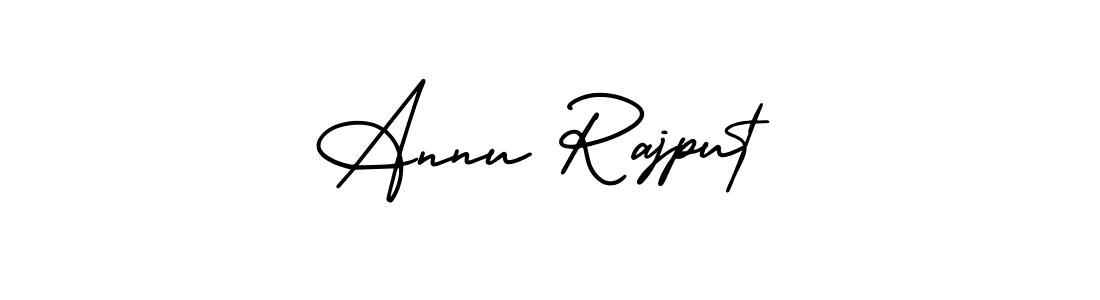 Create a beautiful signature design for name Annu Rajput. With this signature (AmerikaSignatureDemo-Regular) fonts, you can make a handwritten signature for free. Annu Rajput signature style 3 images and pictures png