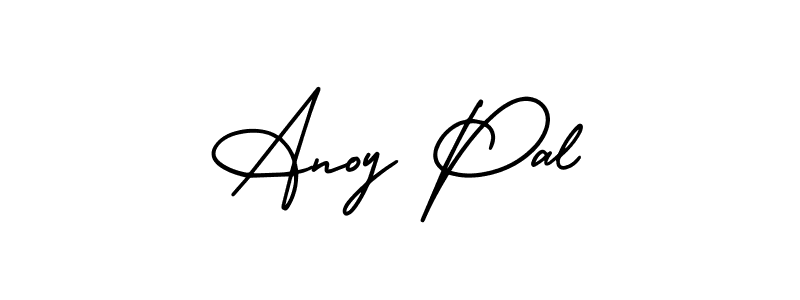 Best and Professional Signature Style for Anoy Pal. AmerikaSignatureDemo-Regular Best Signature Style Collection. Anoy Pal signature style 3 images and pictures png