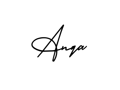 Check out images of Autograph of Anqa name. Actor Anqa Signature Style. AmerikaSignatureDemo-Regular is a professional sign style online. Anqa signature style 3 images and pictures png