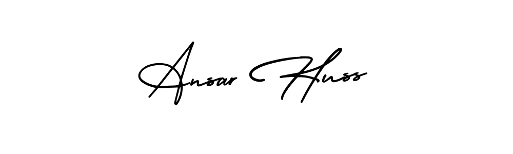 Here are the top 10 professional signature styles for the name Ansar Huss. These are the best autograph styles you can use for your name. Ansar Huss signature style 3 images and pictures png