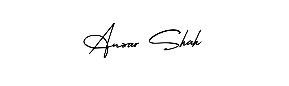 It looks lik you need a new signature style for name Ansar Shah. Design unique handwritten (AmerikaSignatureDemo-Regular) signature with our free signature maker in just a few clicks. Ansar Shah signature style 3 images and pictures png