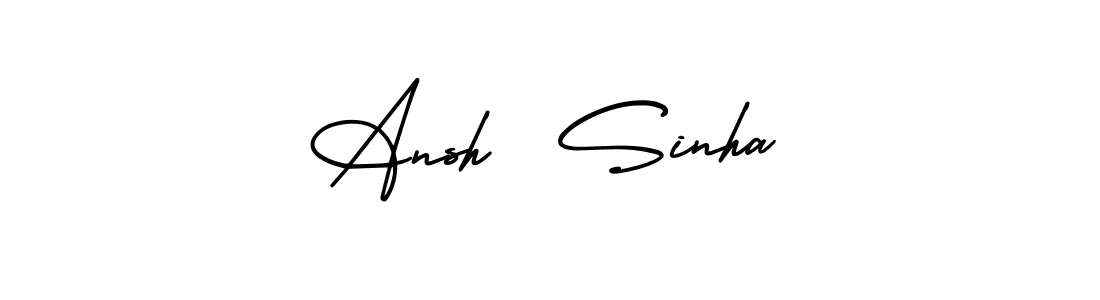 You can use this online signature creator to create a handwritten signature for the name Ansh  Sinha. This is the best online autograph maker. Ansh  Sinha signature style 3 images and pictures png