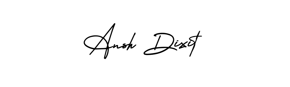 It looks lik you need a new signature style for name Ansh Dixit. Design unique handwritten (AmerikaSignatureDemo-Regular) signature with our free signature maker in just a few clicks. Ansh Dixit signature style 3 images and pictures png