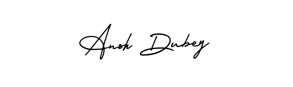 Similarly AmerikaSignatureDemo-Regular is the best handwritten signature design. Signature creator online .You can use it as an online autograph creator for name Ansh Dubey. Ansh Dubey signature style 3 images and pictures png