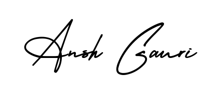Quickly download Ansh Gauri name signature in high-resolution PNG using AmerikaSignatureDemo-Regular style. Ready to insert into PDFs and online applications. Ansh Gauri signature style 3 images and pictures png