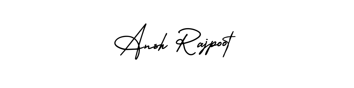 Similarly AmerikaSignatureDemo-Regular is the best handwritten signature design. Signature creator online .You can use it as an online autograph creator for name Ansh Rajpoot. Ansh Rajpoot signature style 3 images and pictures png