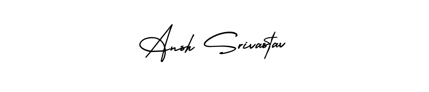 How to Draw Ansh Srivastav signature style? AmerikaSignatureDemo-Regular is a latest design signature styles for name Ansh Srivastav. Ansh Srivastav signature style 3 images and pictures png