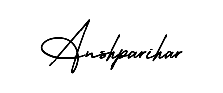 Also we have Anshparihar name is the best signature style. Create professional handwritten signature collection using AmerikaSignatureDemo-Regular autograph style. Anshparihar signature style 3 images and pictures png
