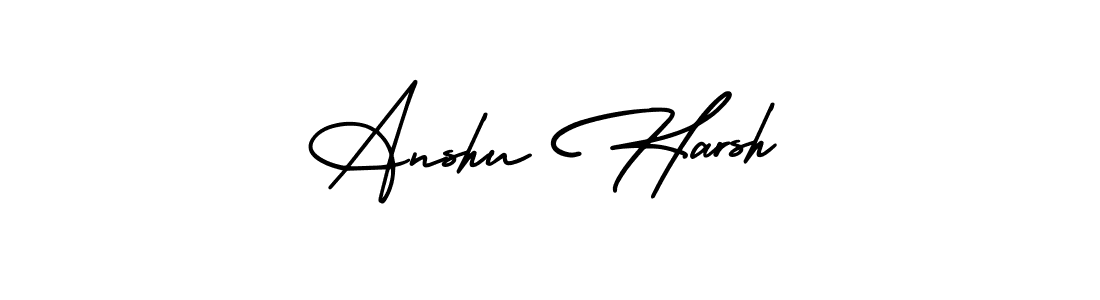 Here are the top 10 professional signature styles for the name Anshu Harsh. These are the best autograph styles you can use for your name. Anshu Harsh signature style 3 images and pictures png