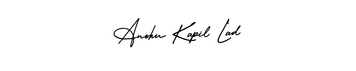 Best and Professional Signature Style for Anshu Kapil Lad. AmerikaSignatureDemo-Regular Best Signature Style Collection. Anshu Kapil Lad signature style 3 images and pictures png